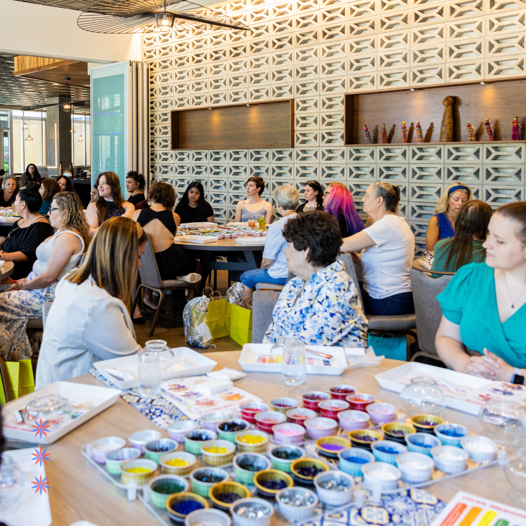 Valentine’s & Galentine’s Mosaic Lamp & Brunch Experience at Mesa Mezcal in Irving, TX