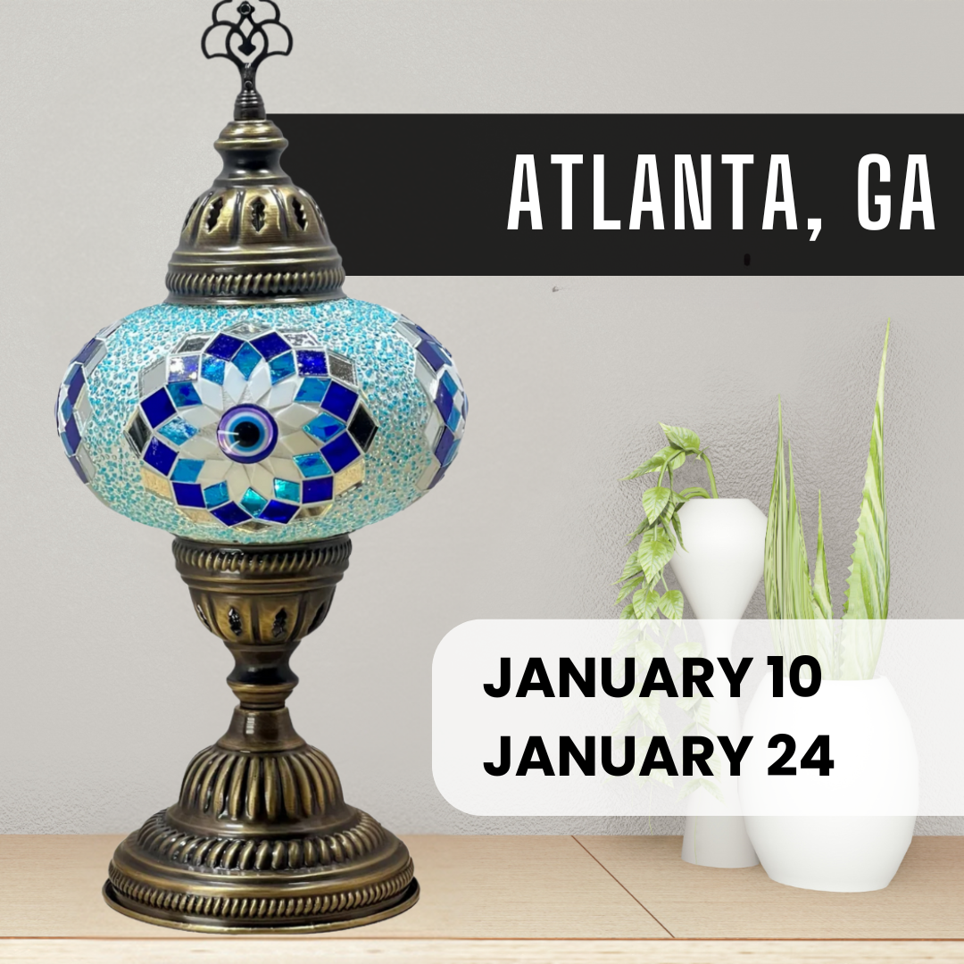 Mosaic Lamp Workshop Atlanta, Georgia