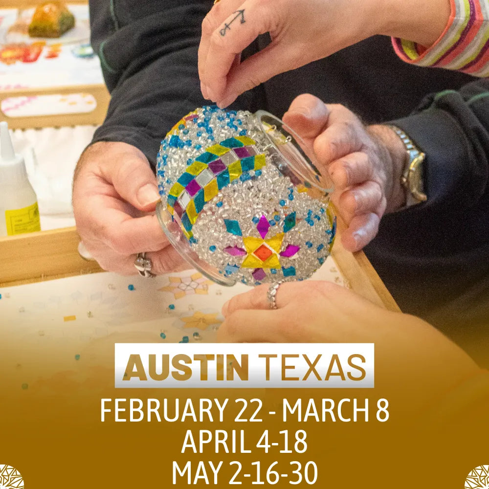 Mosaic Lamp Workshop Austin, TX