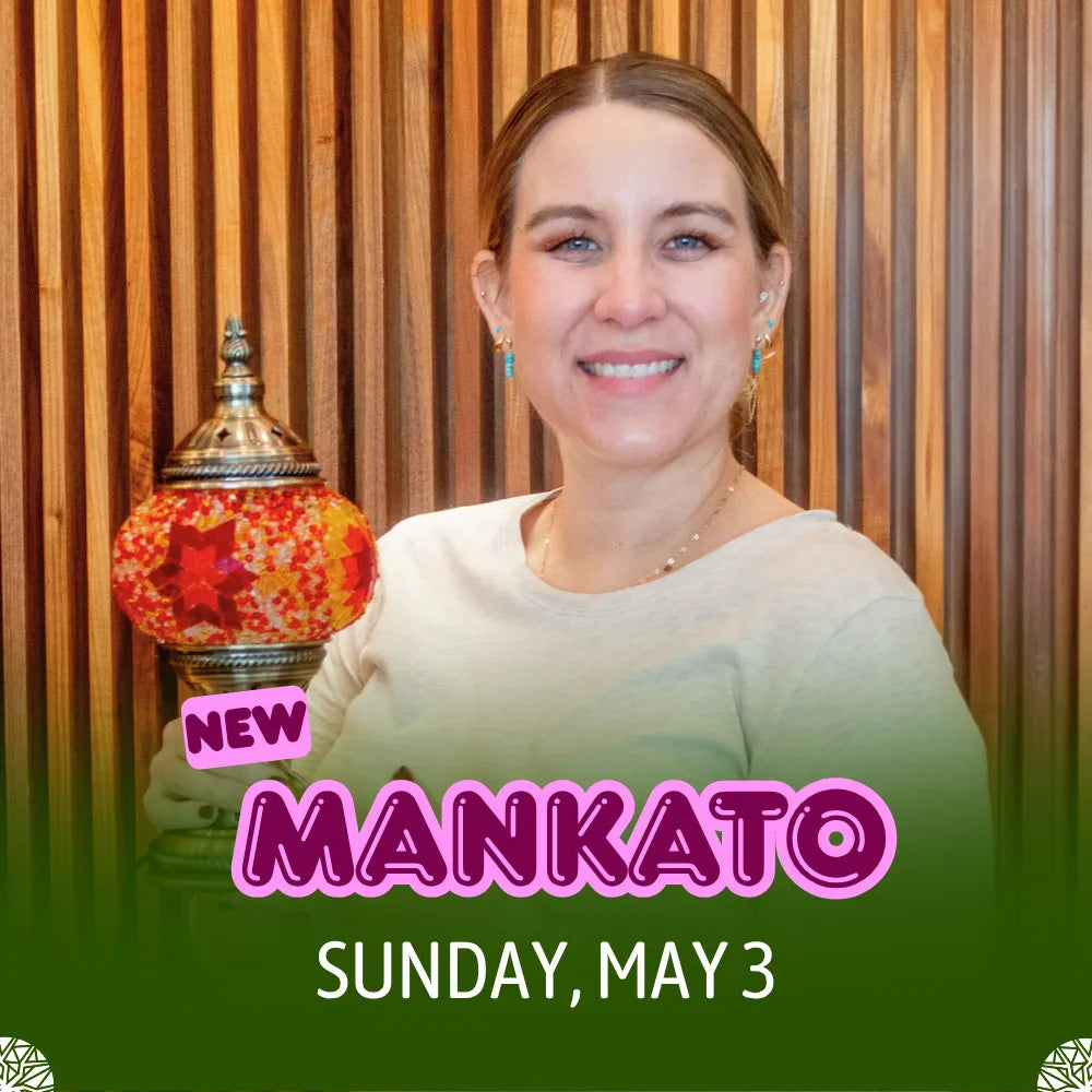 Mosaic Lamp Workshop in Mankato, MN