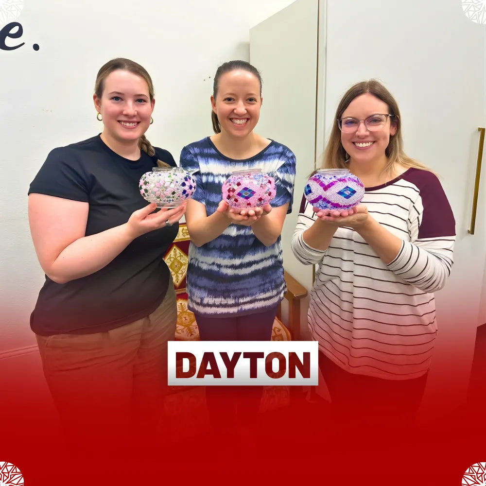 Dayton Mosaic Lamp Workshop and Events, OH