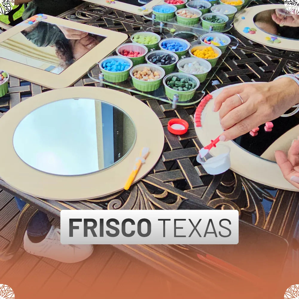 Frisco Mosaic Mirror Workshop and Events, TX