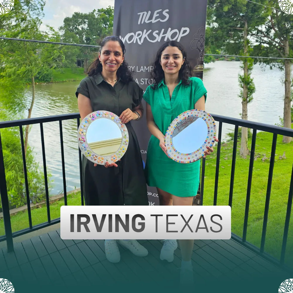 Irving Mosaic Mirror Workshop and Events, TX
