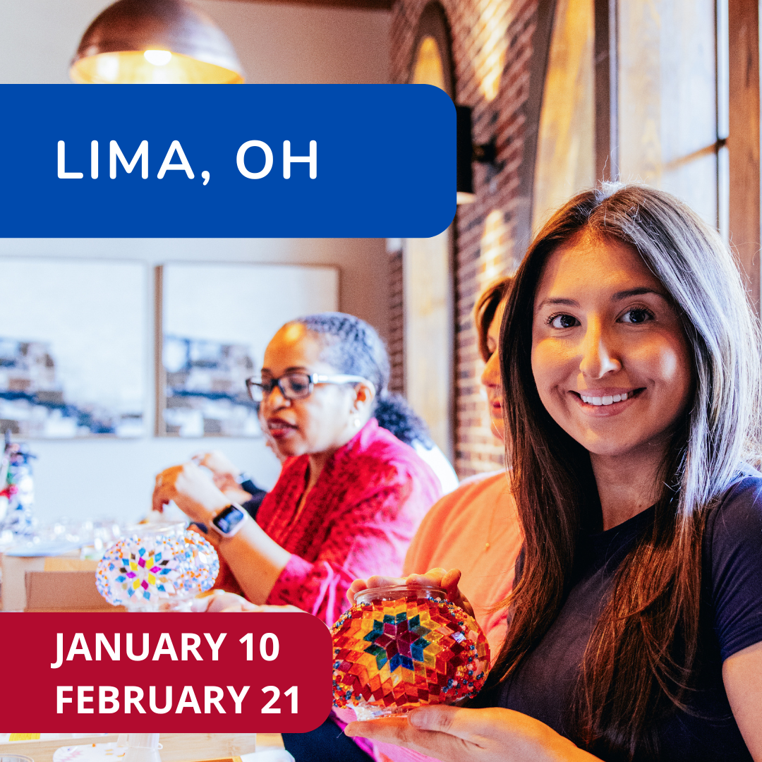 Mosaic Lamp Workshop Lima, OH