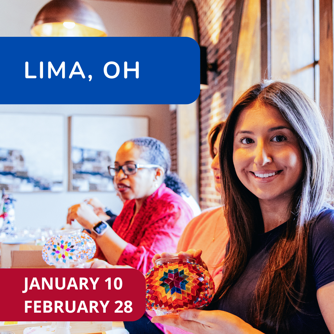 Mosaic Lamp Workshop Lima, OH