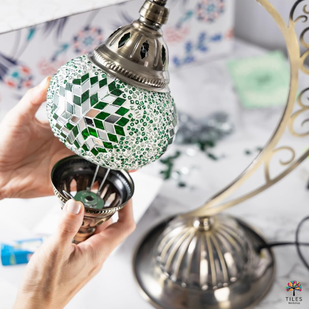 Moon Lamp Turkish Mosaic Lamp Kit