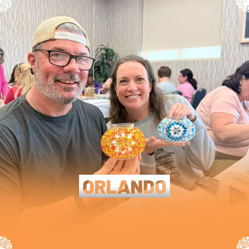 Orlando Mosaic Lamp Workshop and Events, FL