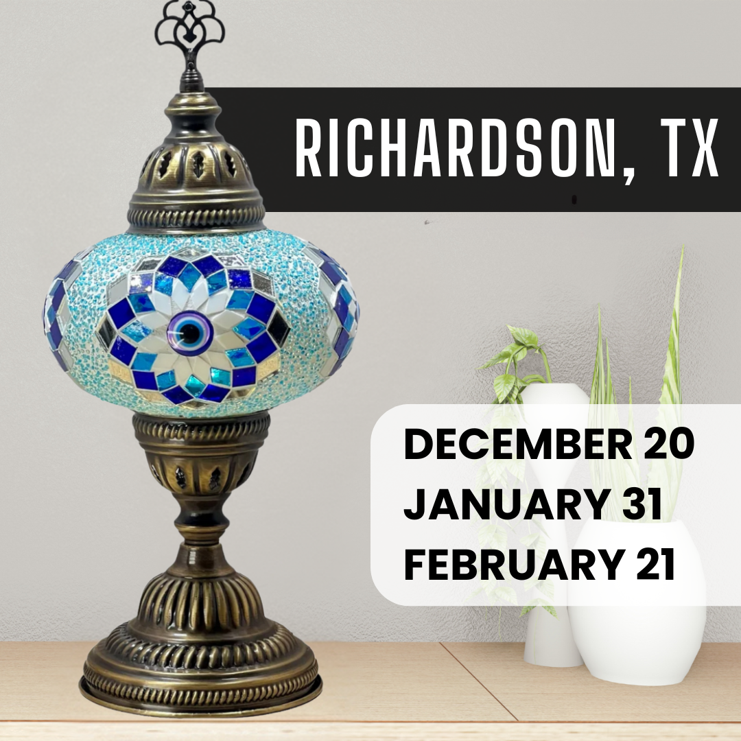 Mosaic Lamp Workshop Richardson, TX