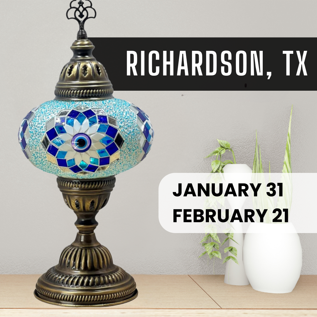 Mosaic Lamp Workshop Richardson, TX
