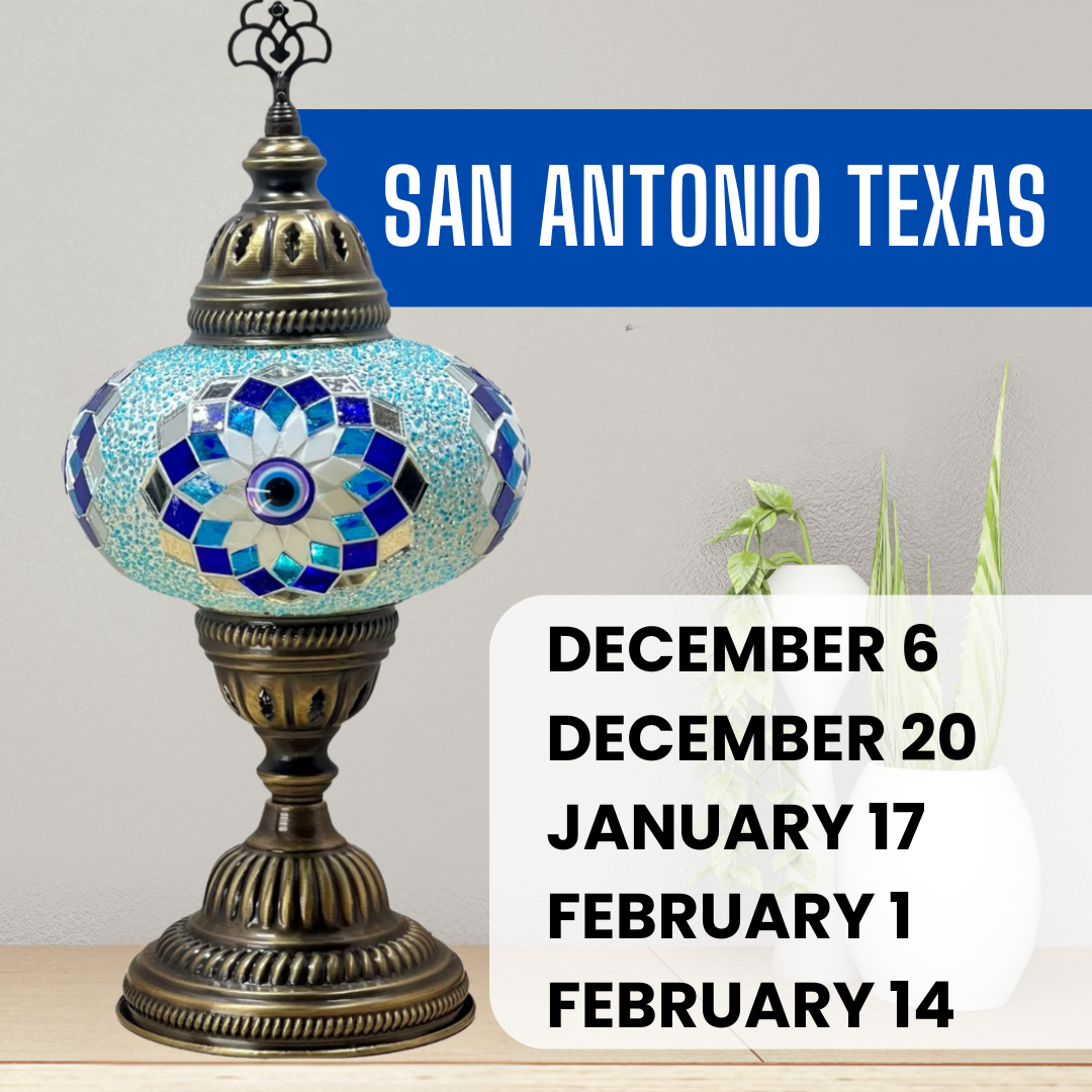 Mosaic Lamp Workshop San Antonio, TX