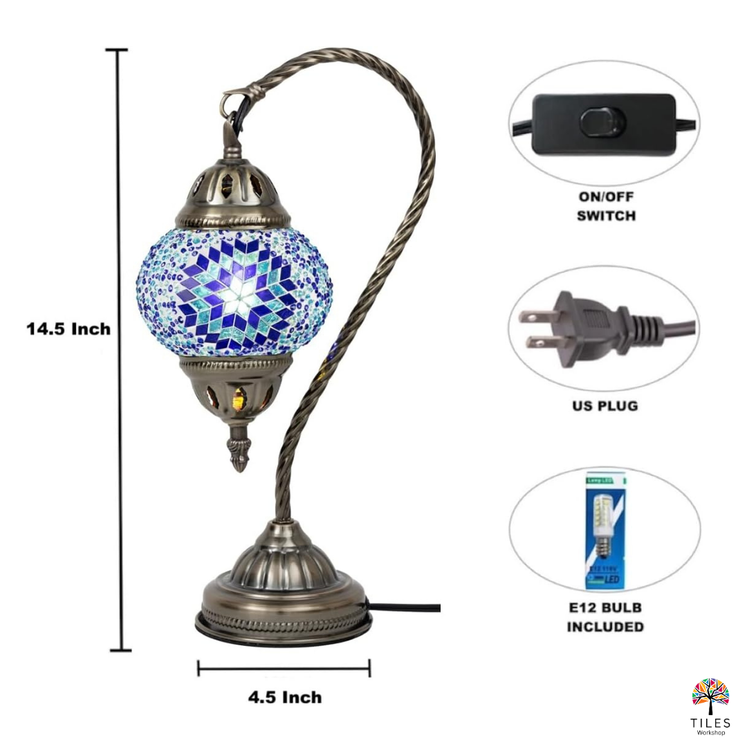 Swan Lamp Mosaic Lamp Kit