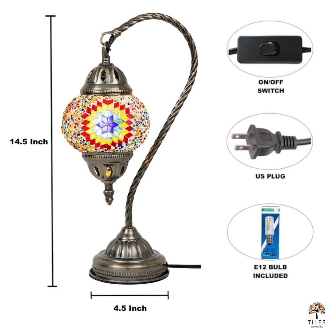 Swan Lamp Mosaic Lamp Kit