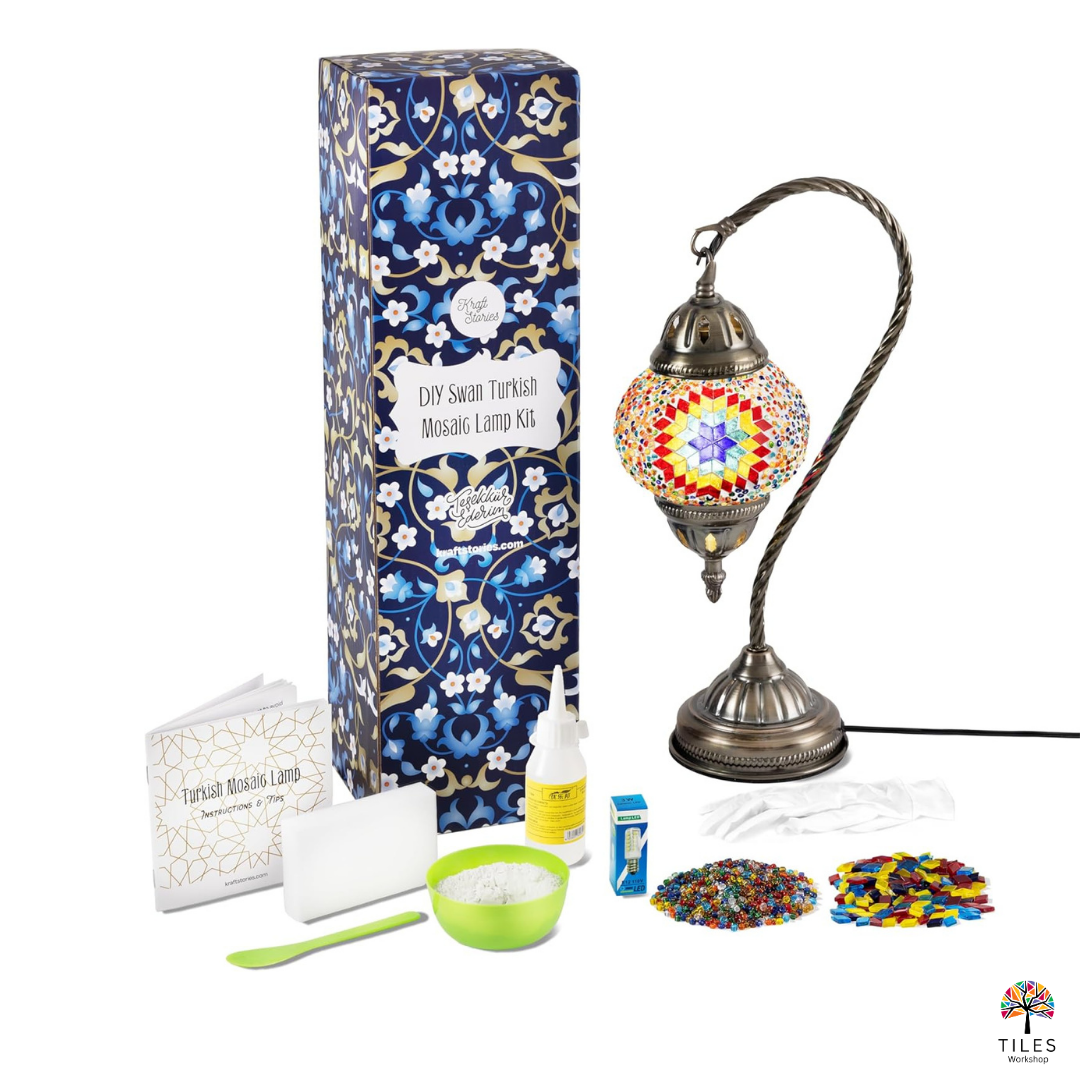Swan Lamp Mosaic Lamp Kit