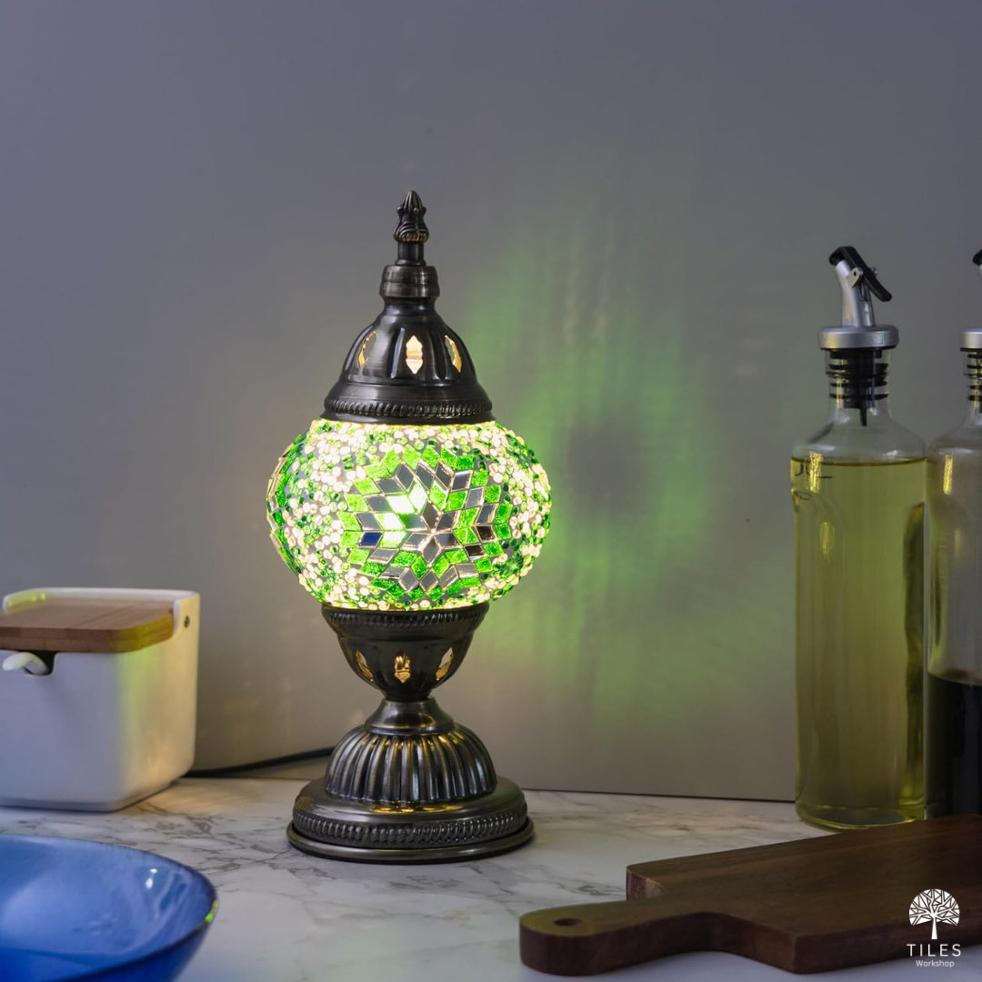 Table Lamp Turkish Mosaic Lighting Kit