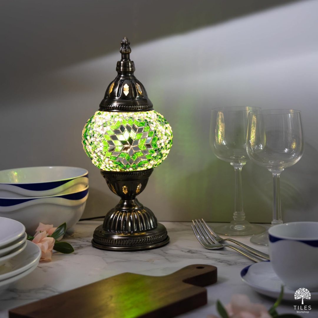 Table Lamp Turkish Mosaic Lighting Kit