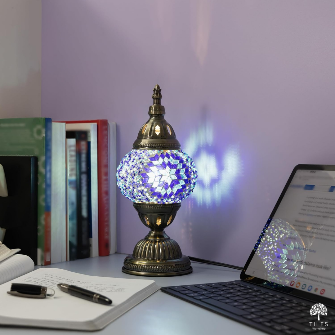 Table Lamp Turkish Mosaic Lighting Kit