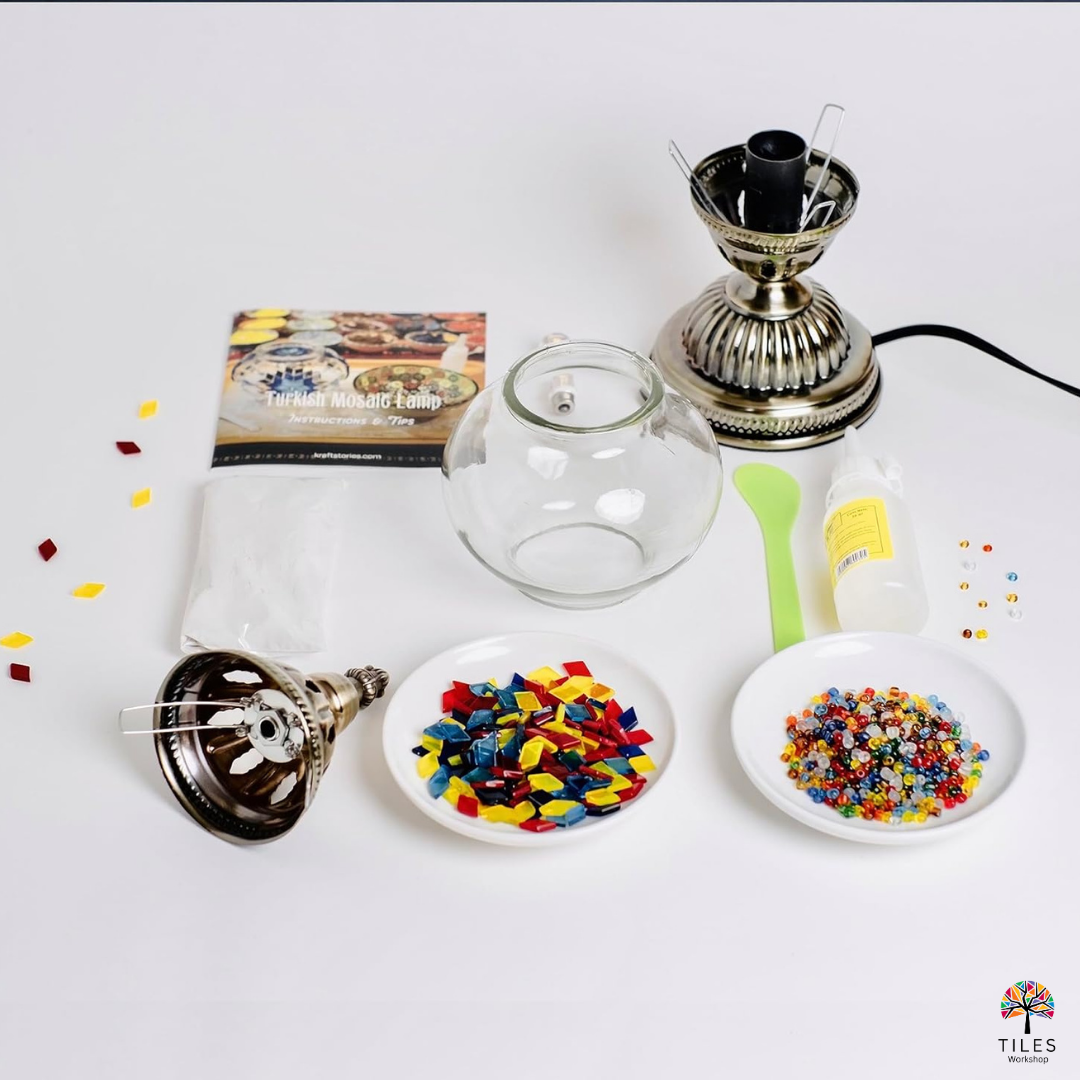 Table Lamp Turkish Mosaic Lighting Kit
