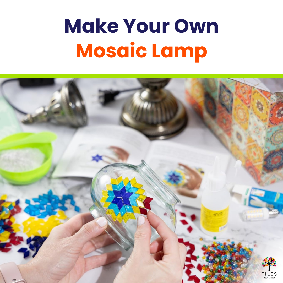 Table Lamp Turkish Mosaic Lighting Kit
