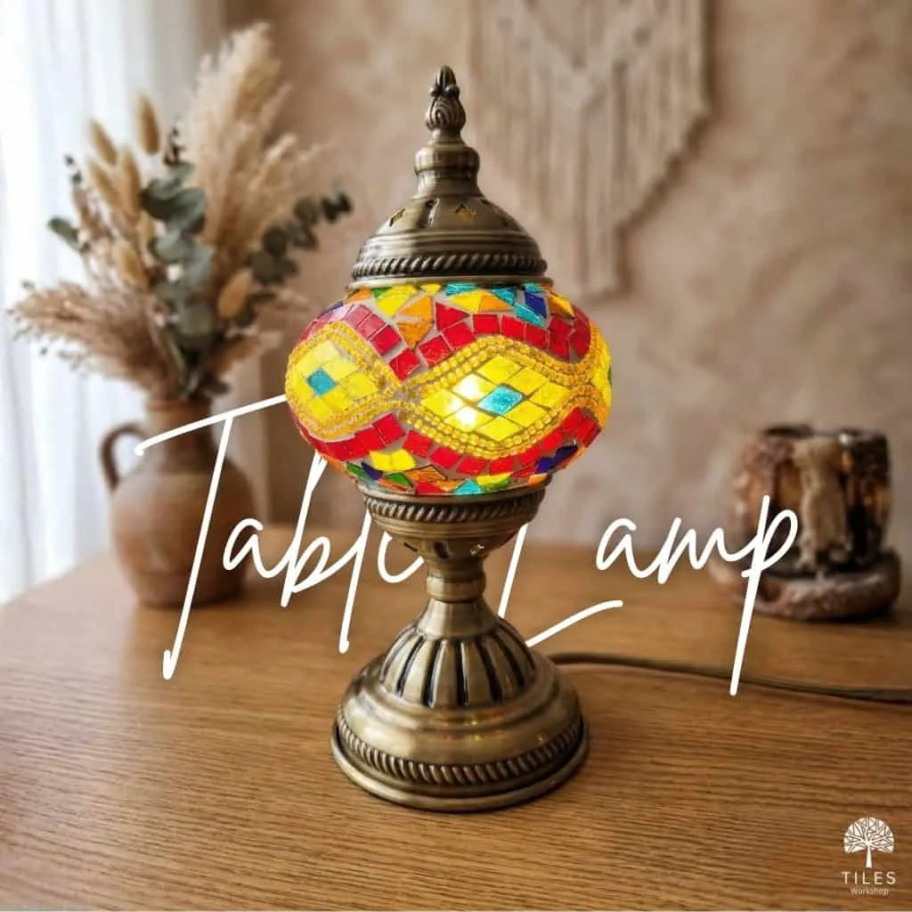 Mosaic Lamp Workshop at Turquoise Cafe, IL