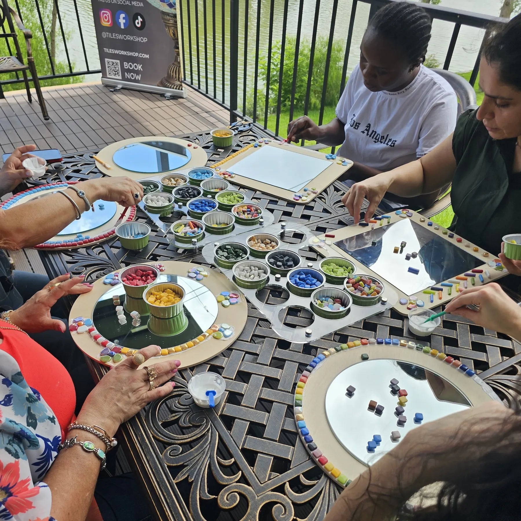 Fort Worth Mosaic Mirror Workshop and Events, TX