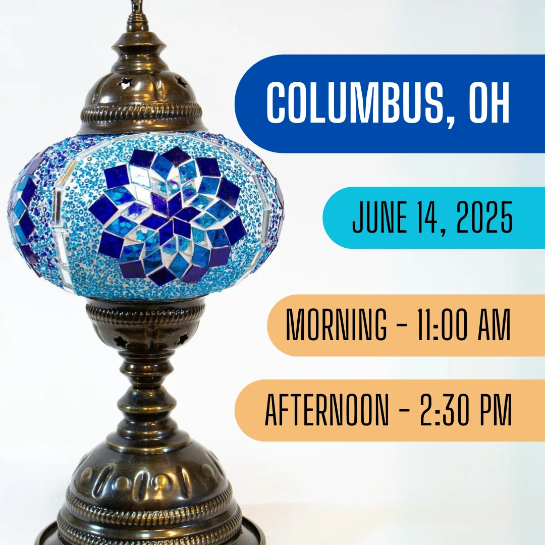 Mosaic Lamp Workshop Columbus, OH - June 14th