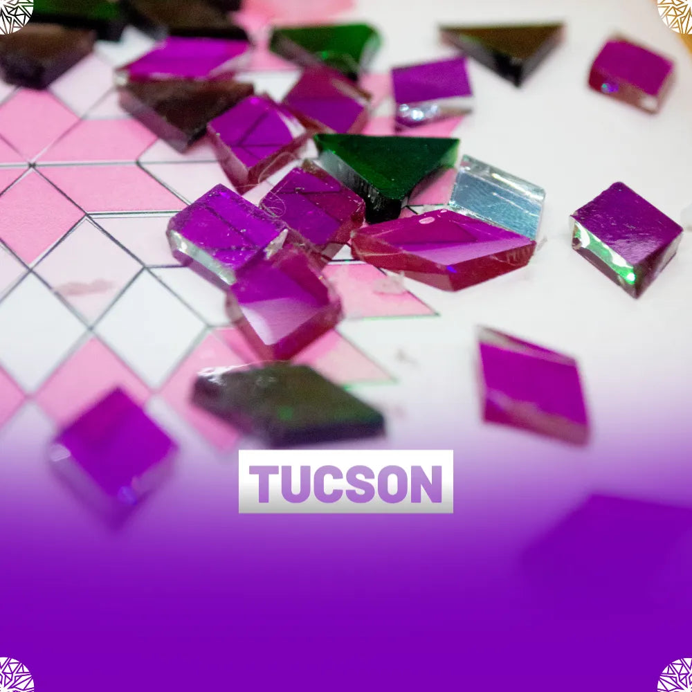 Mosaic Lamp Workshop Tucson, Arizona