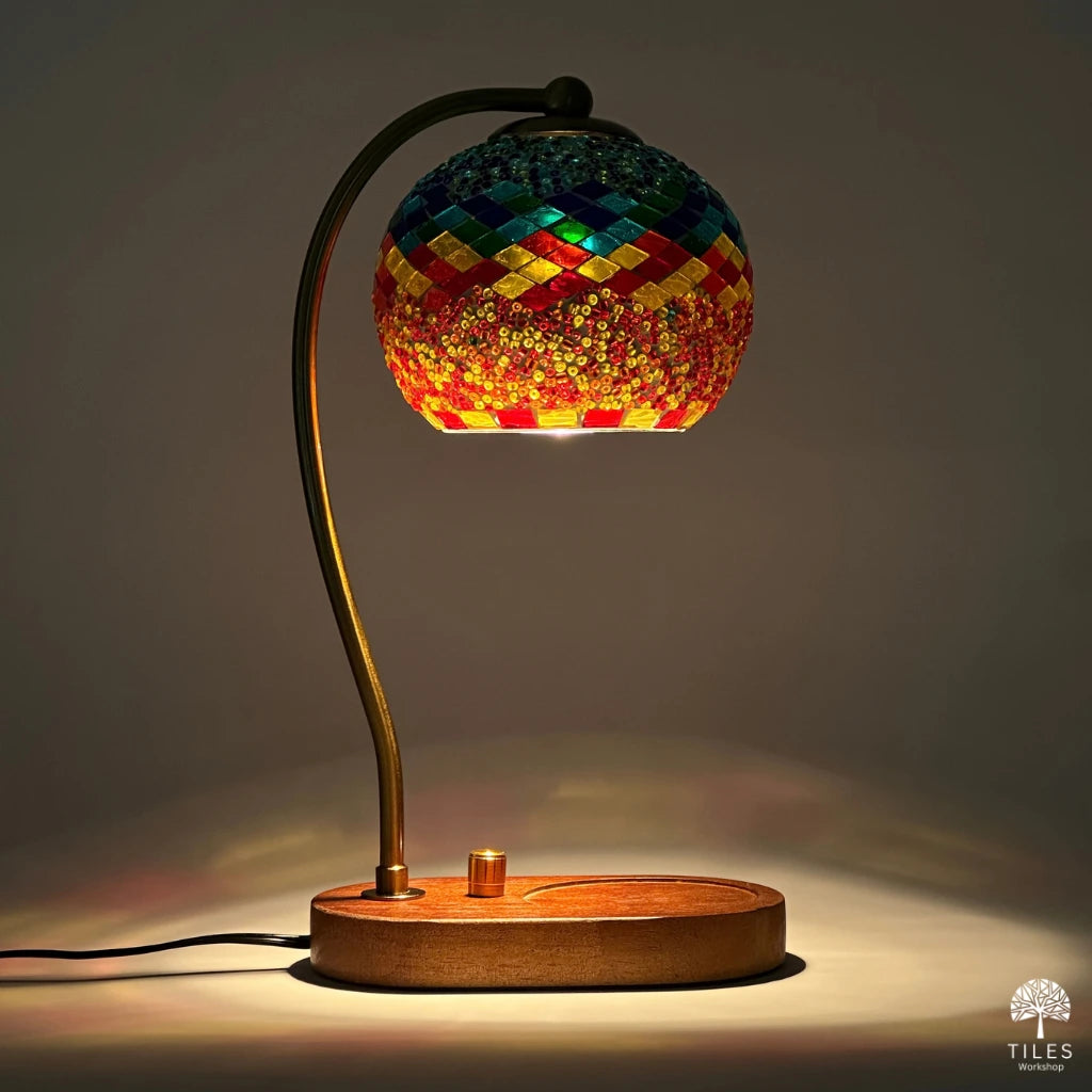 DIY Candle Warmer Lamp Kit Turkish Mosaic Light