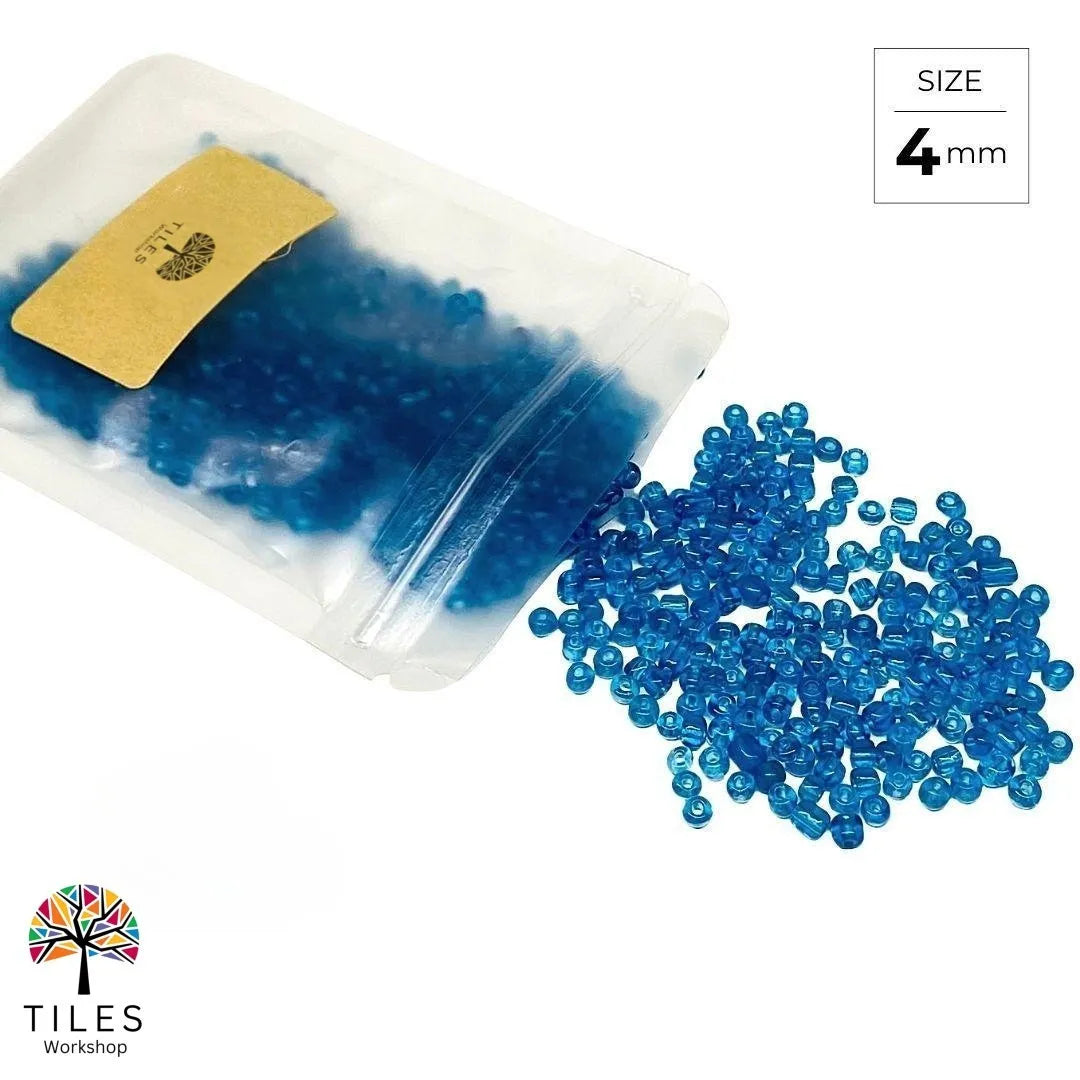 Glass Seed Beads for Turkish Mosaic Lamp Decoration