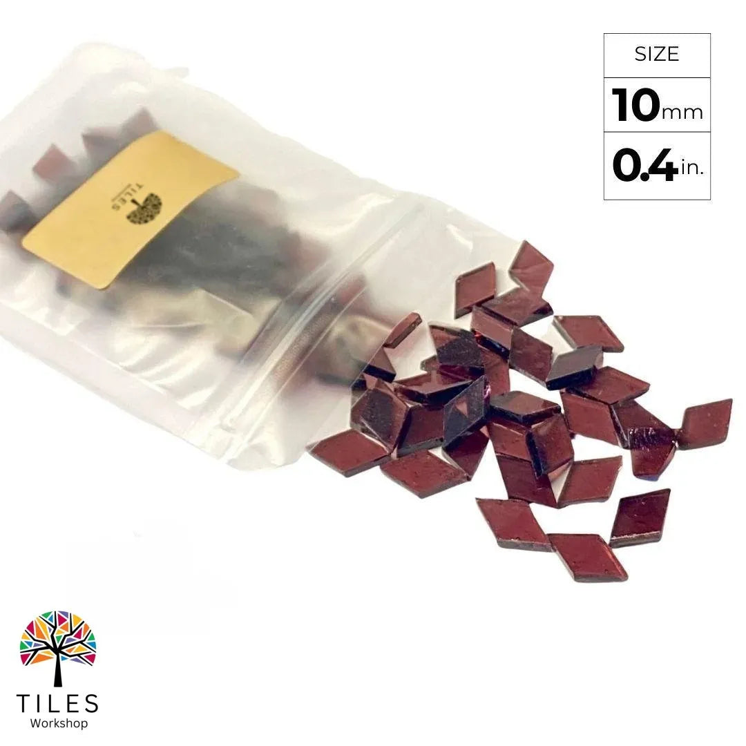 Diamond Mosaic Tiles for Turkish Lamp Making