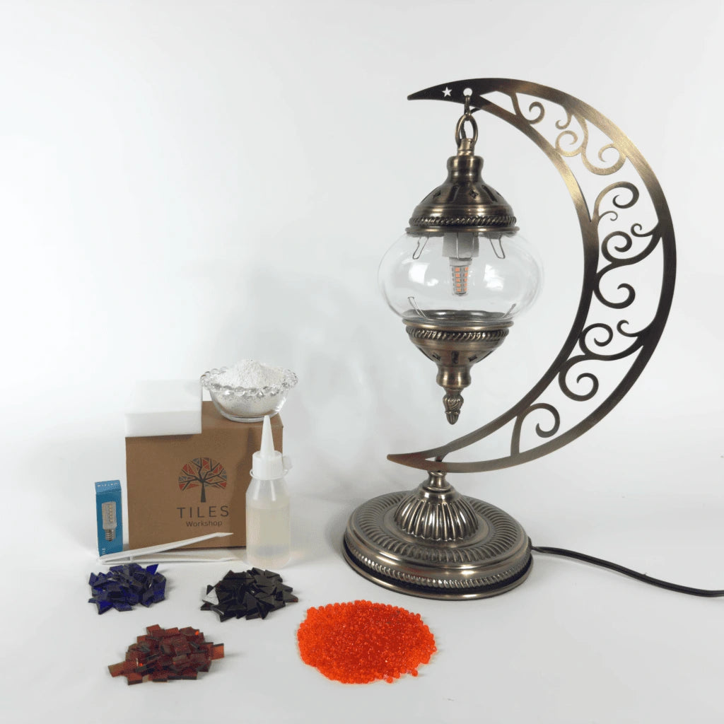 Moon Lamp Turkish Mosaic Lamp Kit