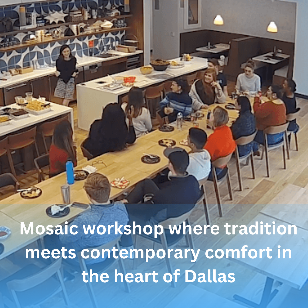 Halloween Mosaic Lamp Workshop in Irving, TX