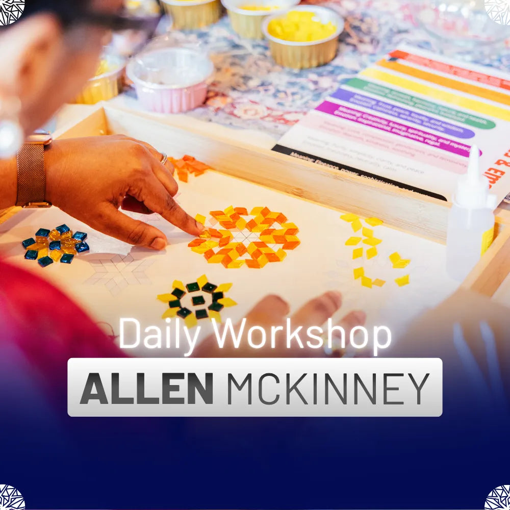 Mosaic Lamp Making Workshop in Allen, Texas