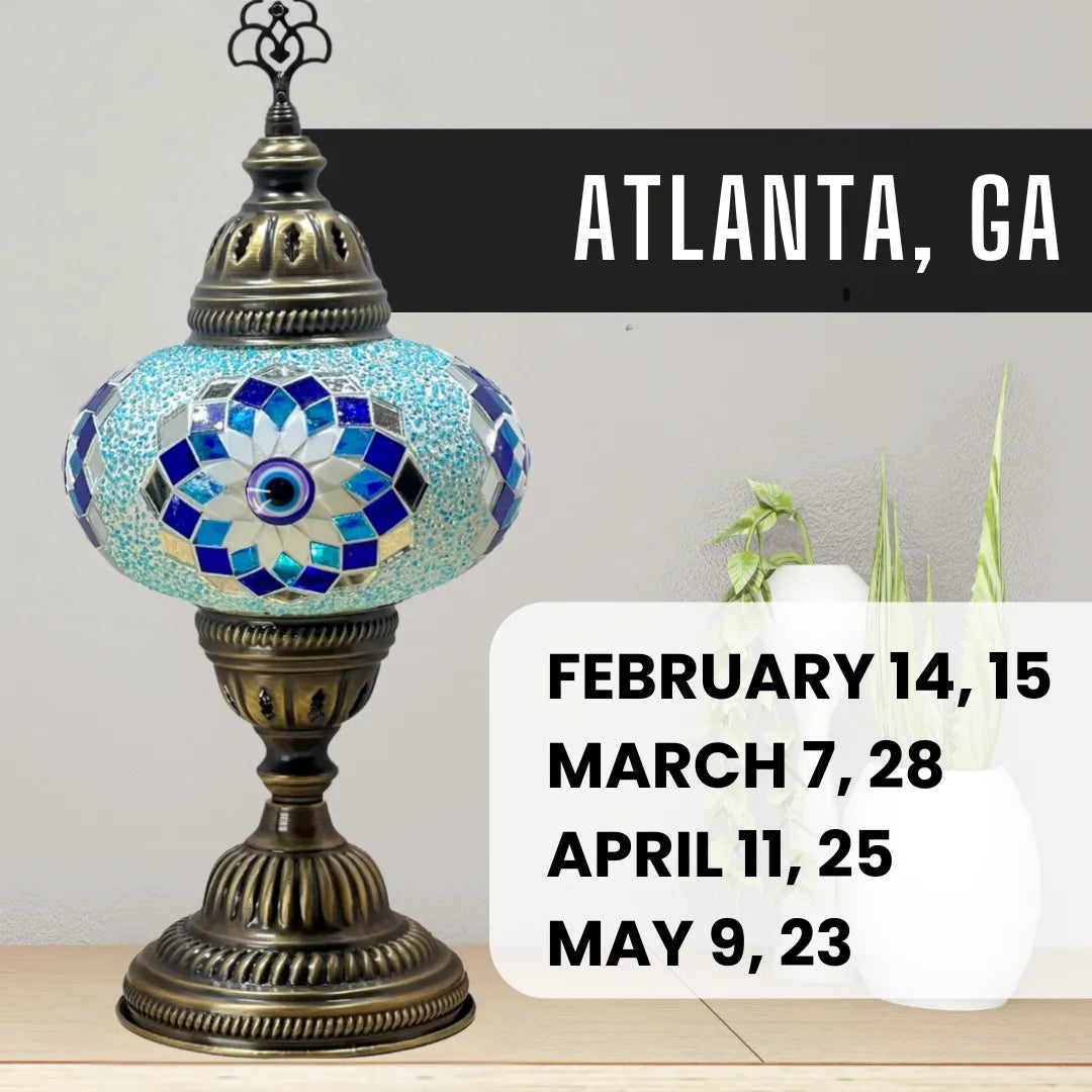 Mosaic Lamp Workshop Atlanta, Georgia