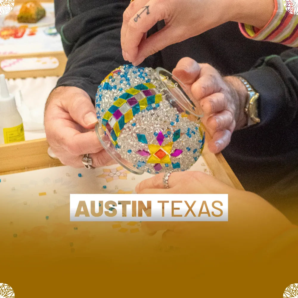 Mosaic Lamp Workshop Austin, TX