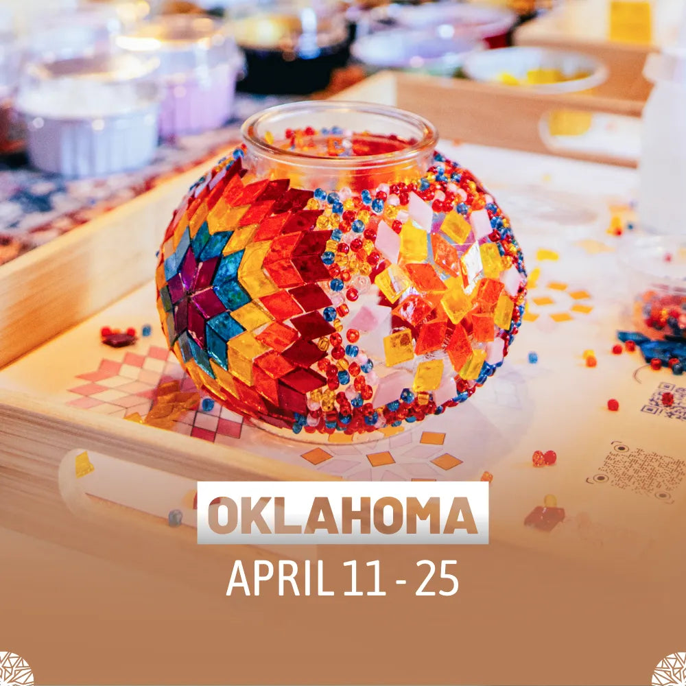 Oklahoma City Events Mosaic Lamp Workshop, OK