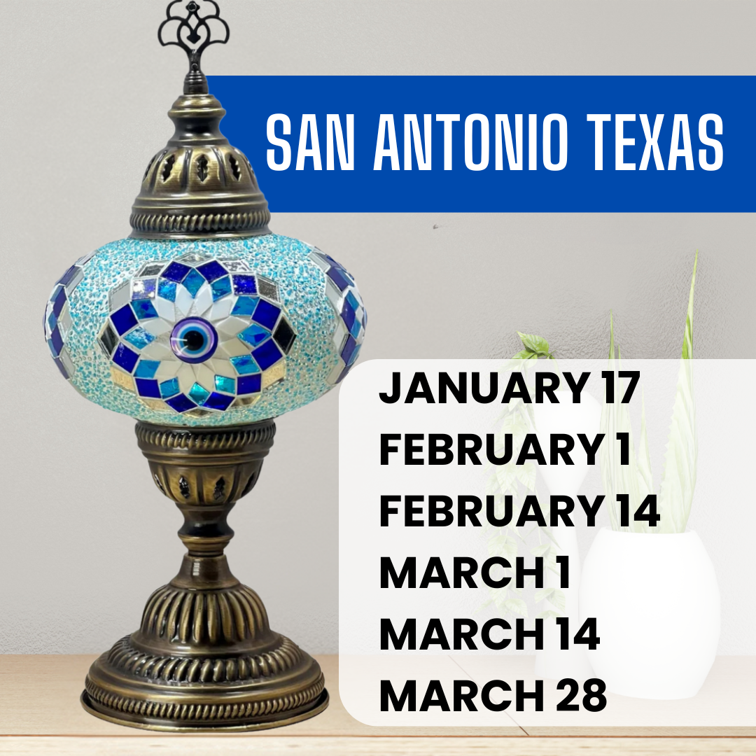 Mosaic Lamp Workshop San Antonio, TX