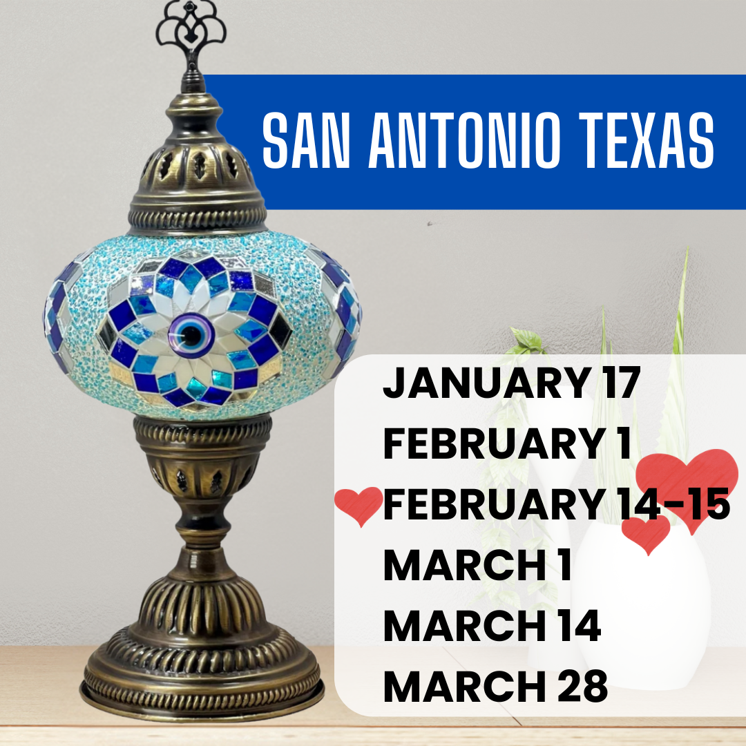 Mosaic Lamp Workshop San Antonio, TX