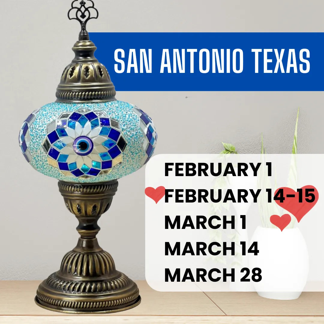 Mosaic Lamp Workshop San Antonio, TX