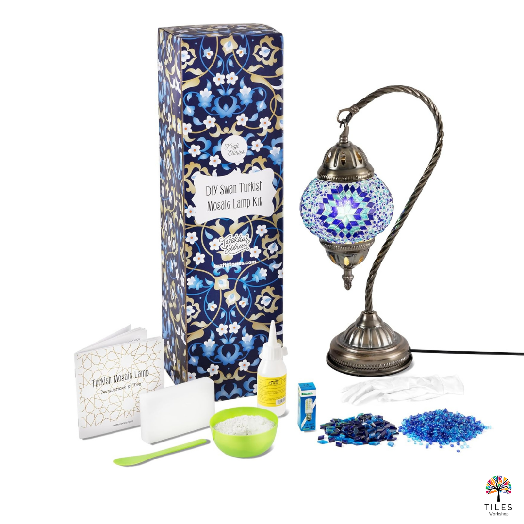 Swan Lamp Mosaic Lamp Kit
