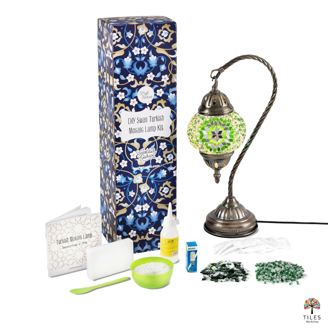 Swan Lamp Mosaic Lamp Kit