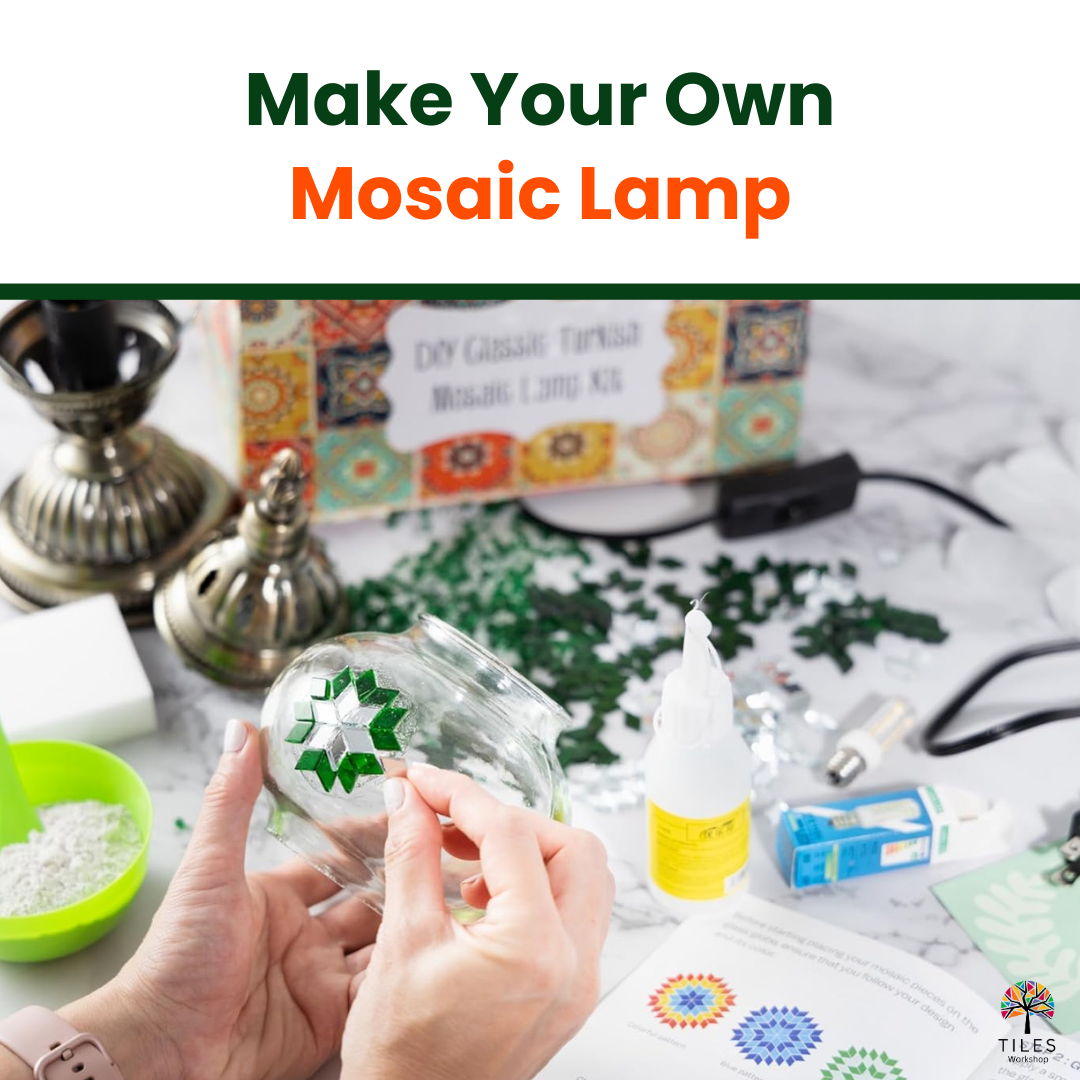 Table Lamp Turkish Mosaic Lighting Kit
