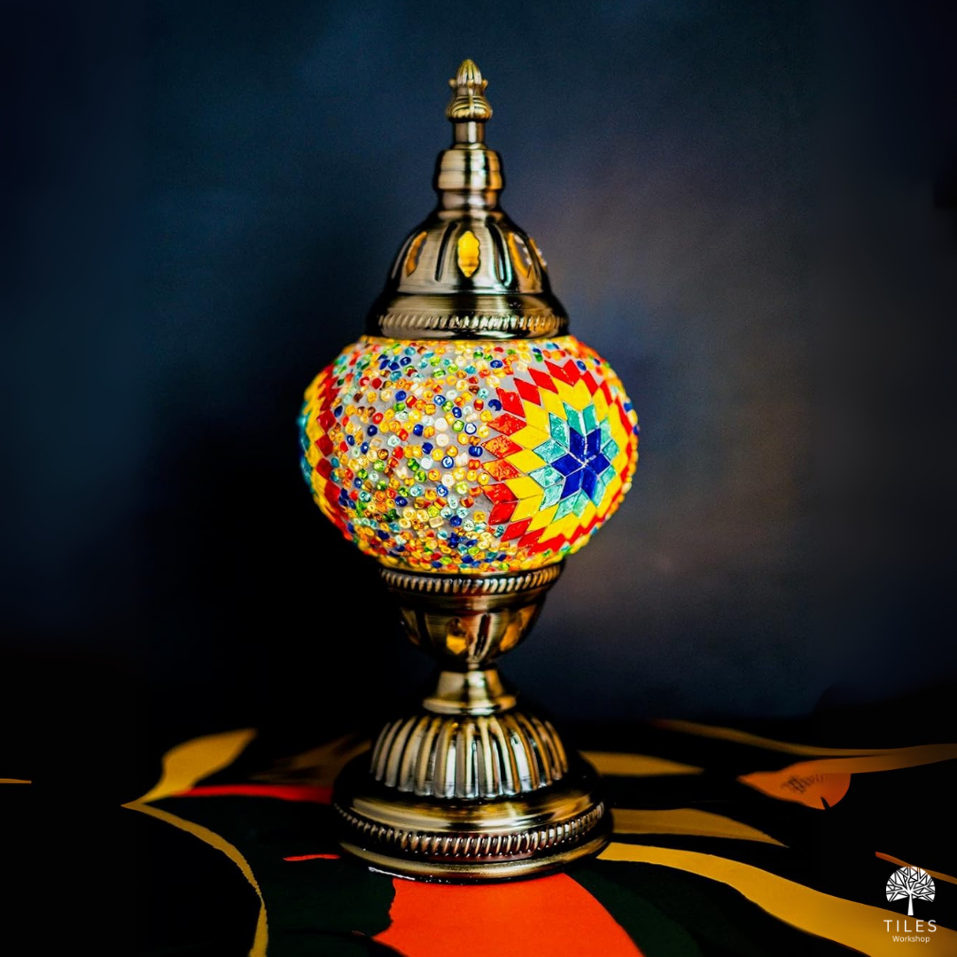 Table Lamp Turkish Mosaic Lighting Kit