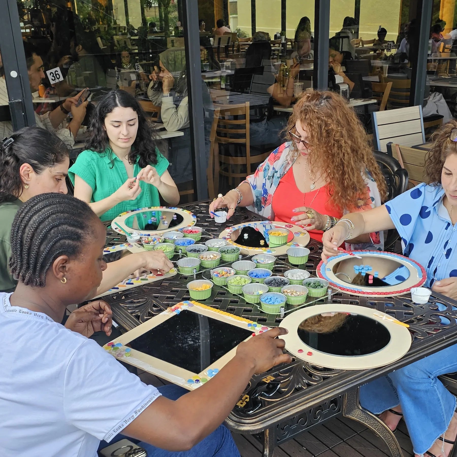 Frisco Mosaic Mirror Workshop and Events, TX