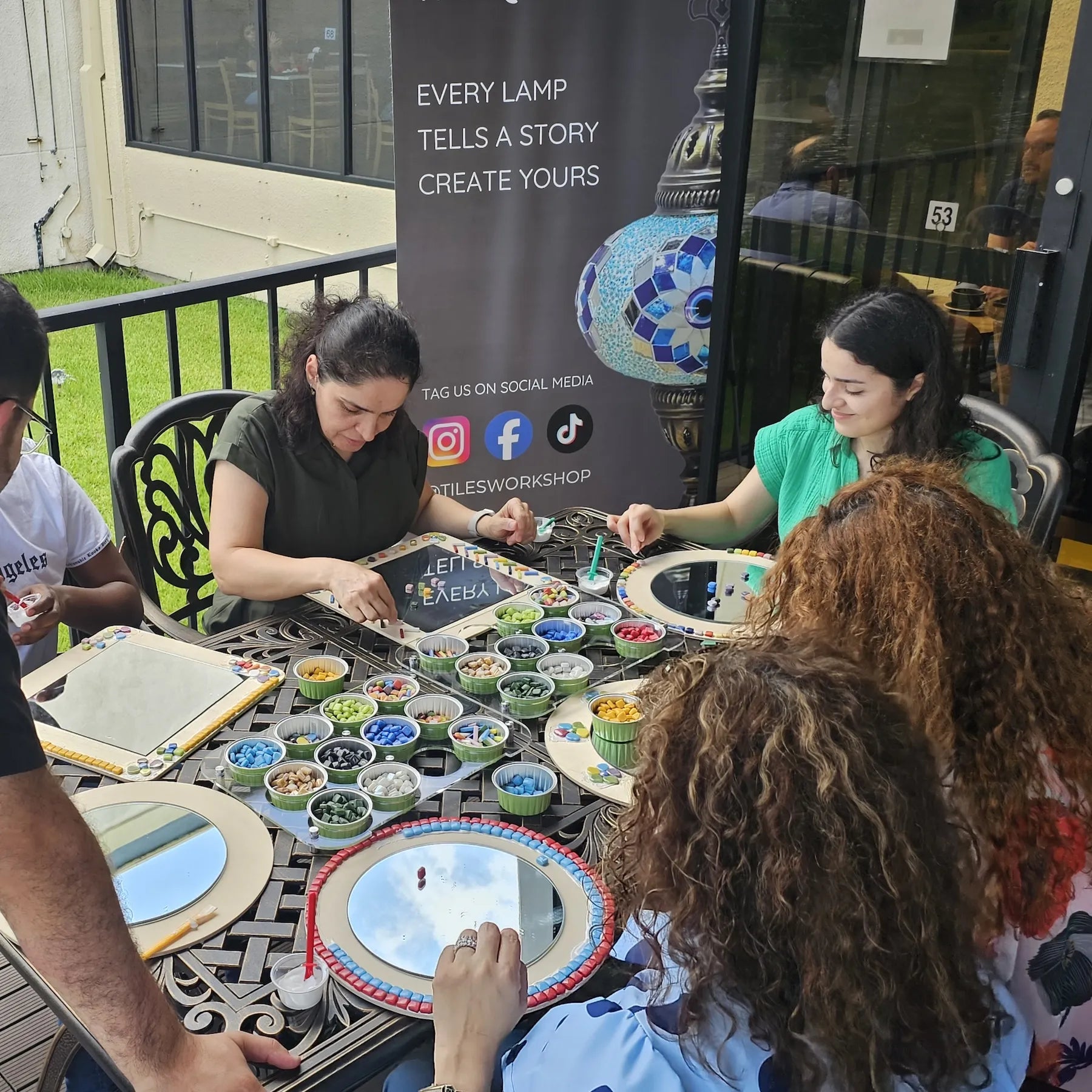 Downtown Mosaic Mirror Workshop and Events, TX