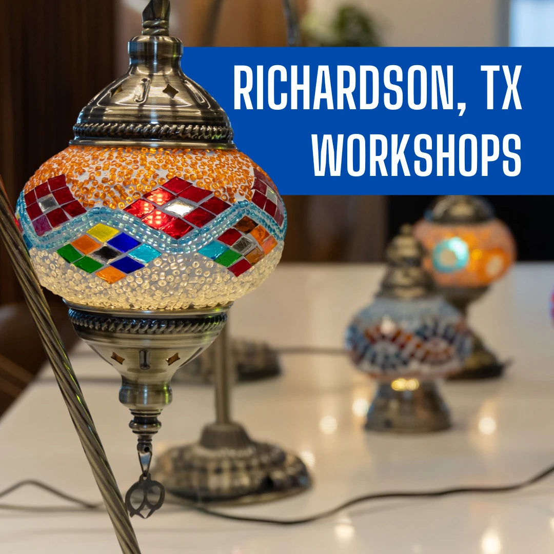 Mosaic Lamp Workshop Richardson, TX