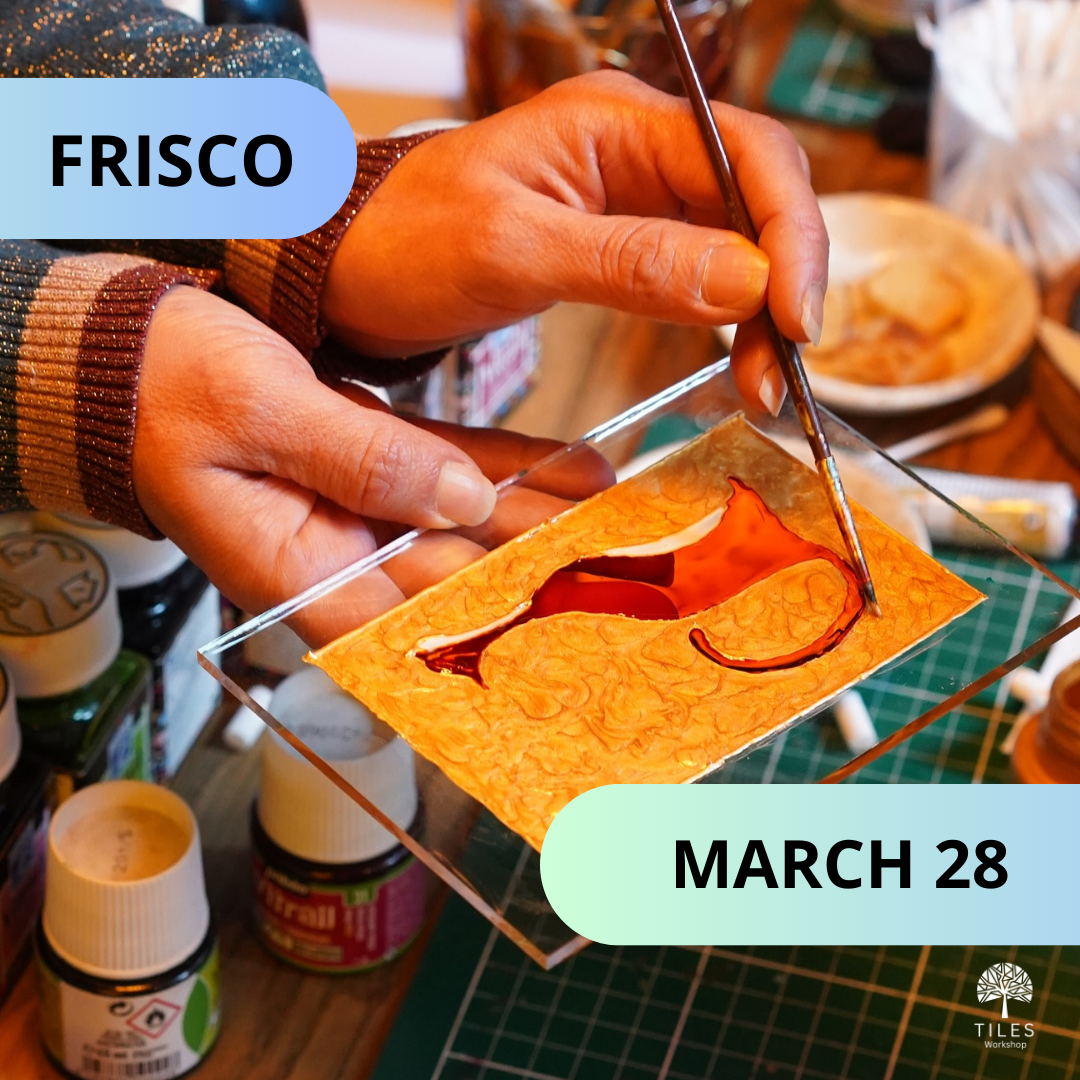 Glass Painting Workshop in Frisco – A Relaxing and Social Weekend Art Experience