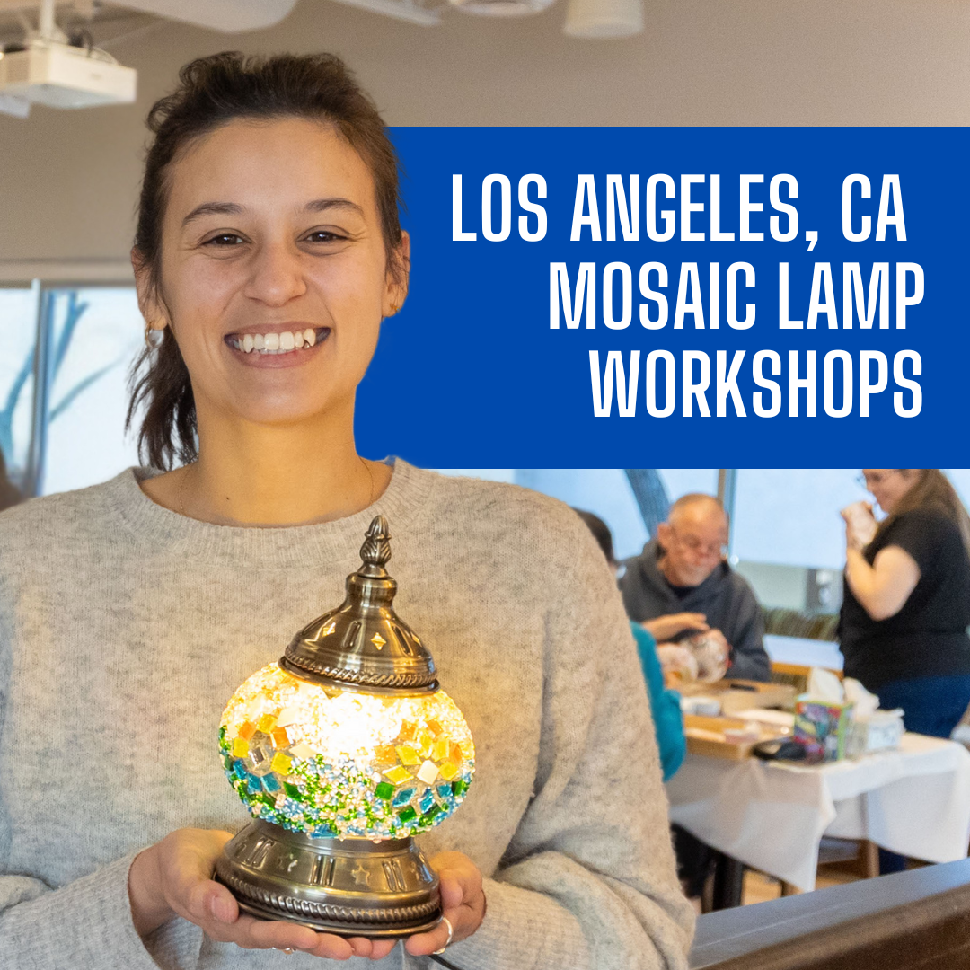 Mosaic Lamp Workshop Los Angeles, California