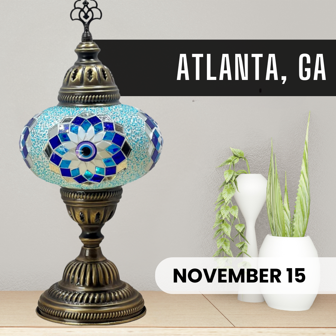 Mosaic Lamp Workshop Atlanta, Georgia