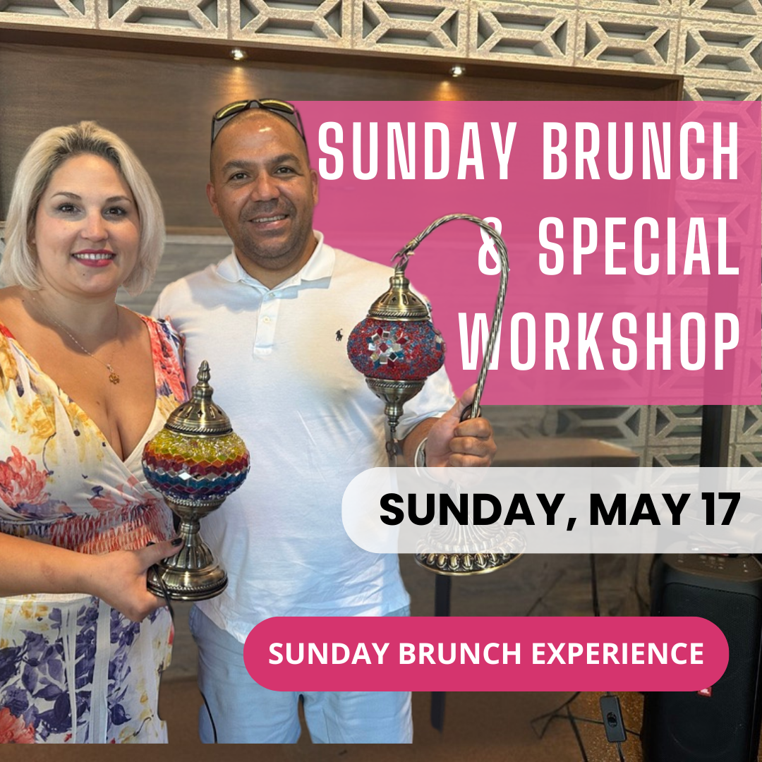 Sunday Brunch & Mosaic Lamp Experience at Mesa Mezcal in Irving, TX
