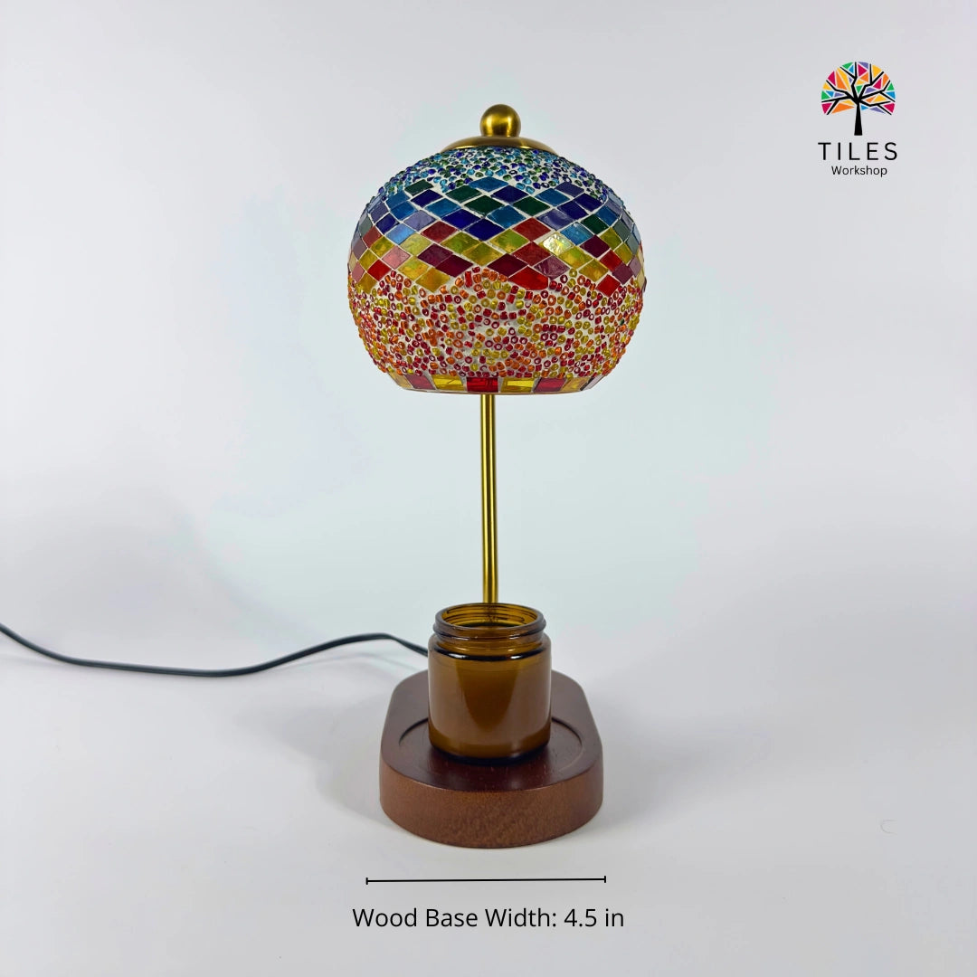 DIY Candle Warmer Lamp Kit Turkish Mosaic Light